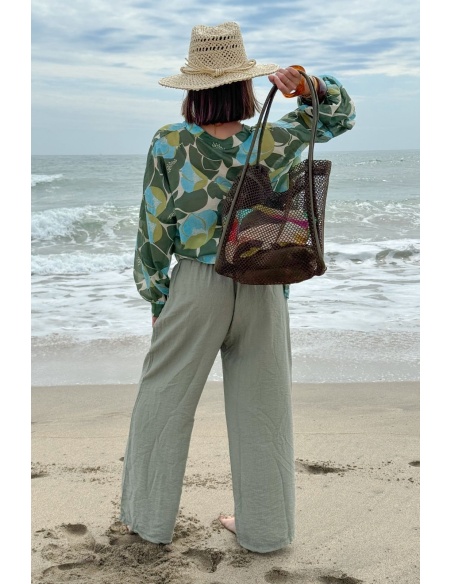 PANTALONS VILLE FEMME  KAKI