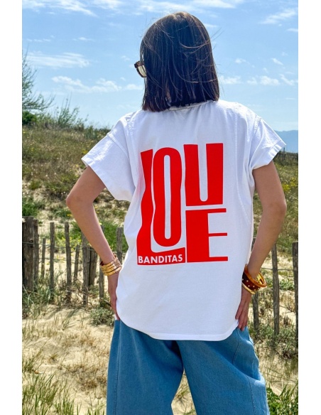 Camiseta Love Banditas WONDER - Moda Mujer Elegante