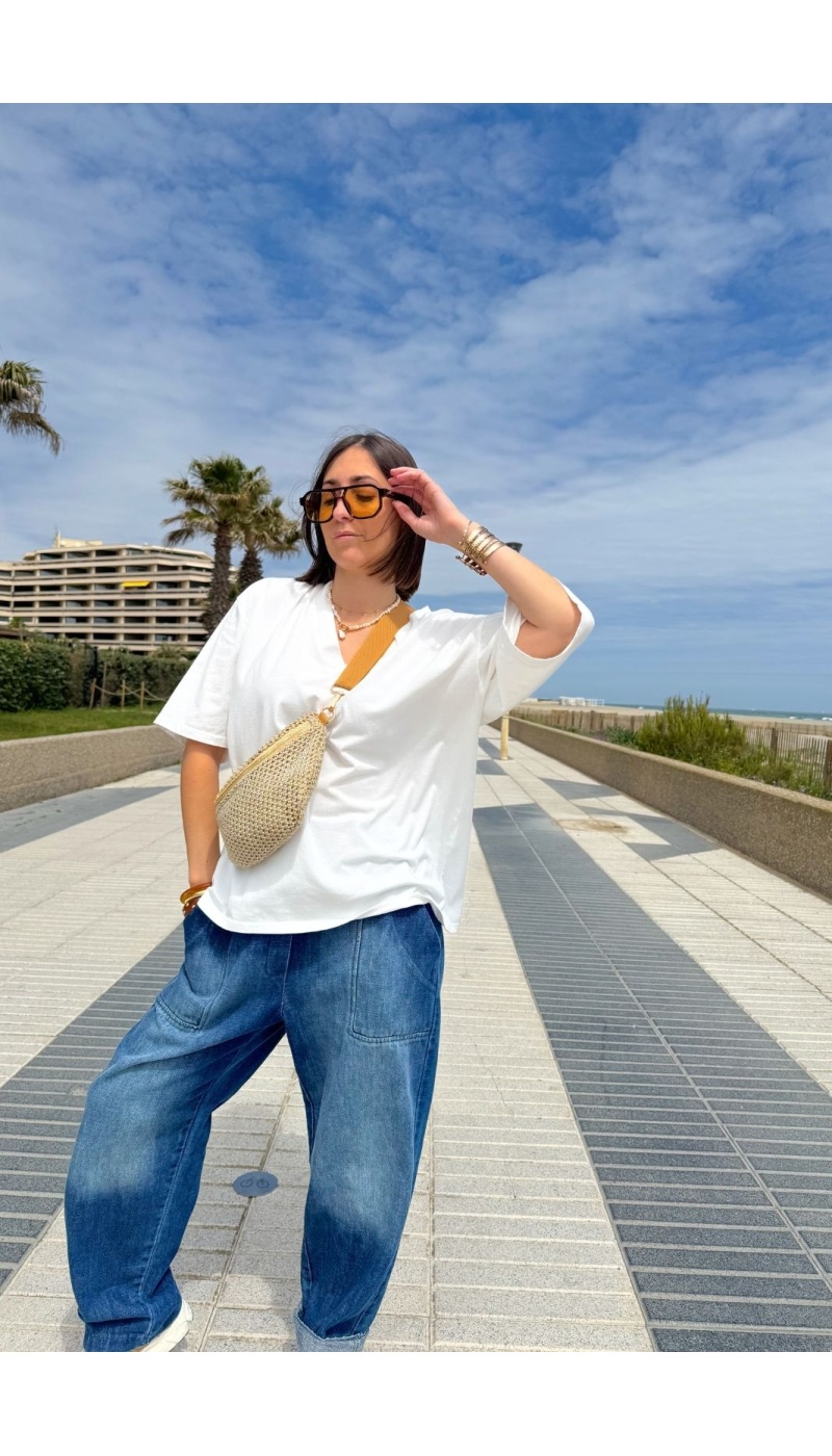 Camiseta Banditas Orange Heart CAKETIN – Conforto elegante para você