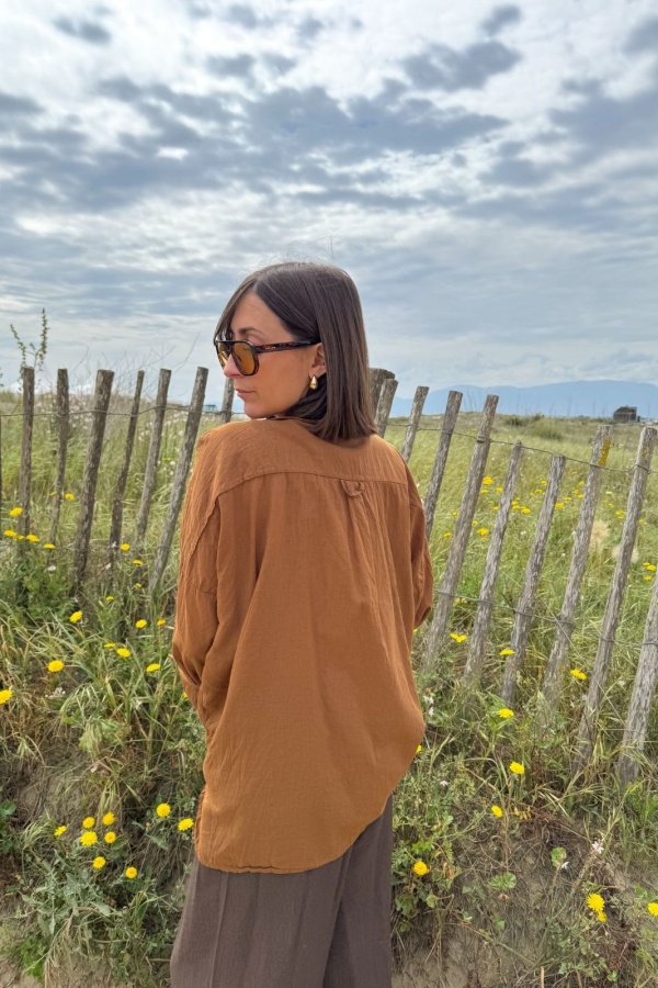 Camel Banditas AGATA Blouse - Chic & Elegant Top 2