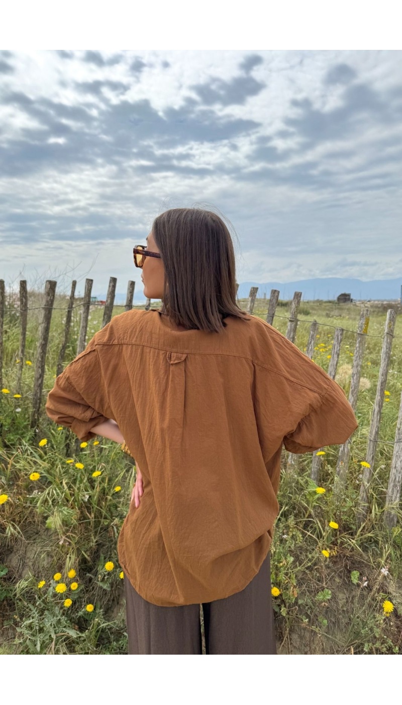 Camel Banditas AGATA Blouse - Chic & Elegant Top