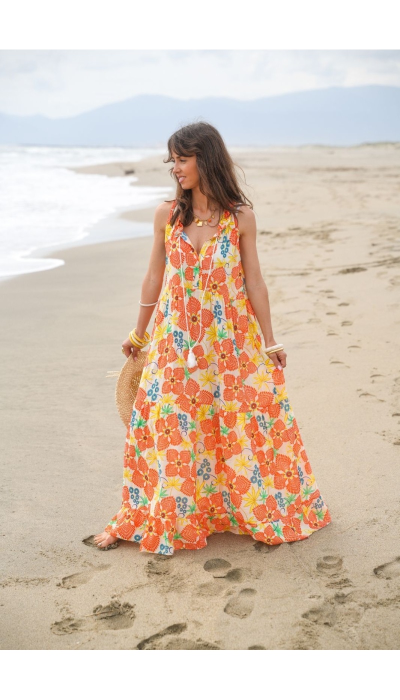 Banditas LONDRA Blumenkleid – florale Eleganz zu Hause