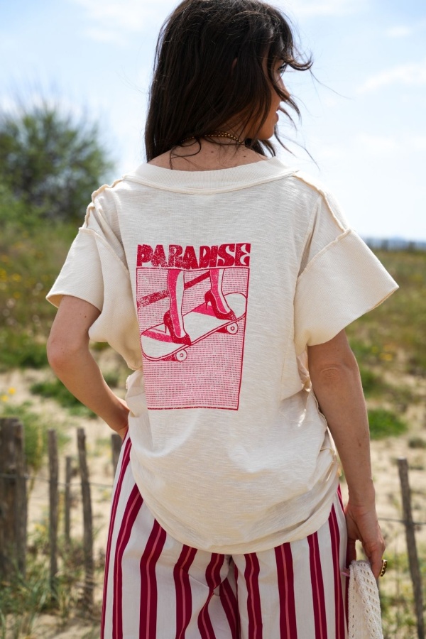 Paradise Banditas LIRIO T-shirt - Chic t-shirt for women