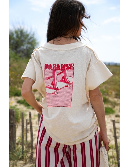Paradise Banditas LIRIO T-shirt - Chic t-shirt for women