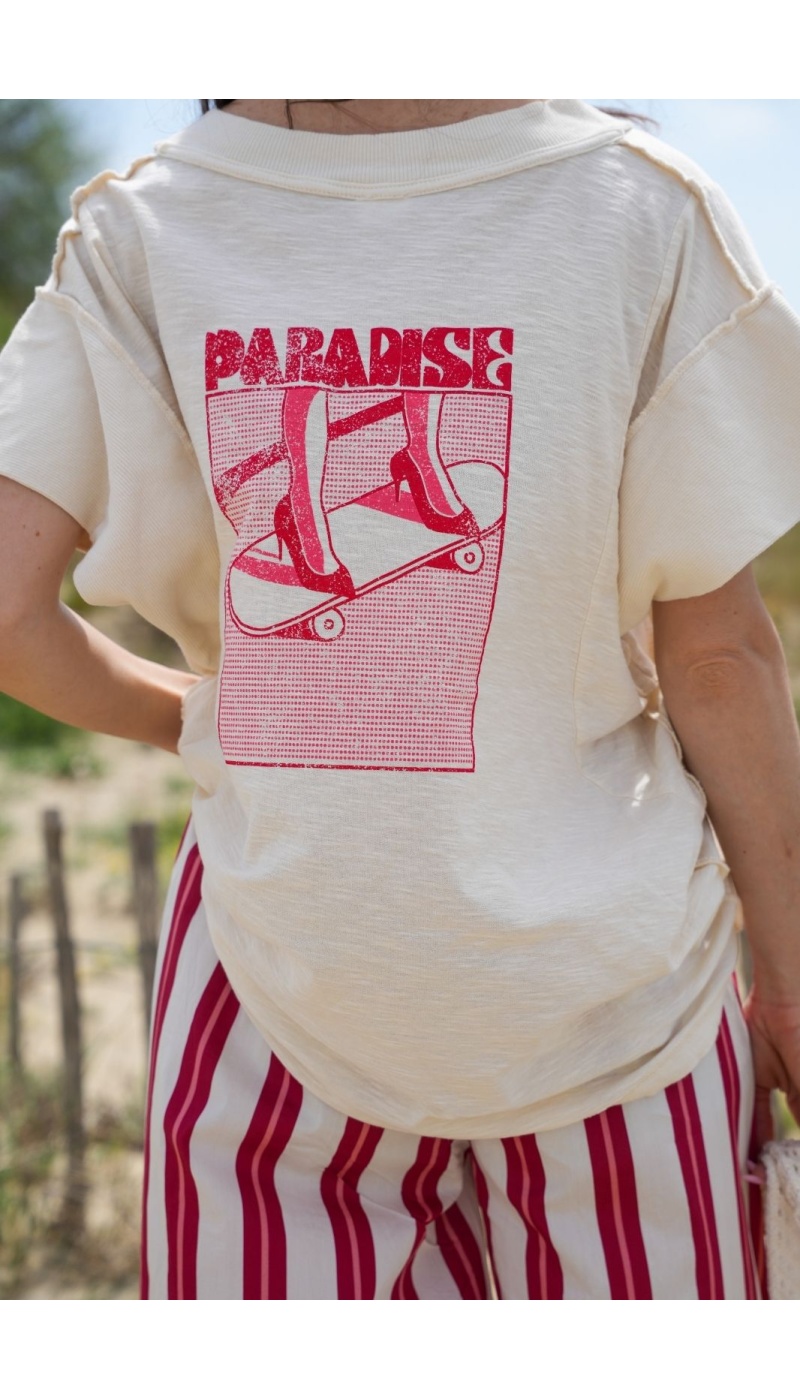 Teeshirt Paradise Banditas LIRIO - T-shirt chic pour femme