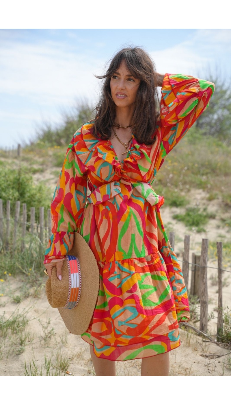 Abito corto Multi Banditas WIND - Eleganza e comfort