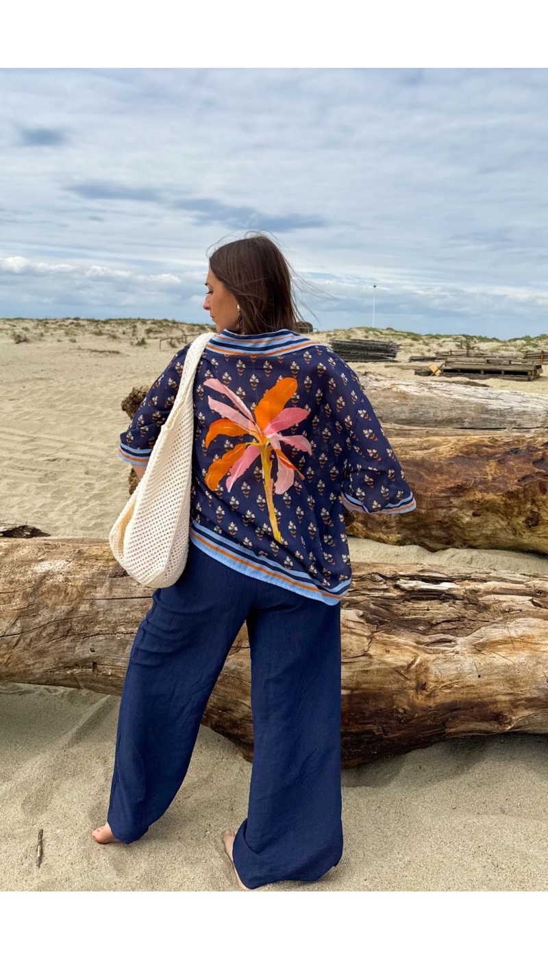 CHEMISIER FLERUS MARINE