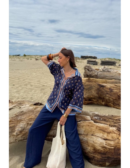 CHEMISIER FLERUS MARINE