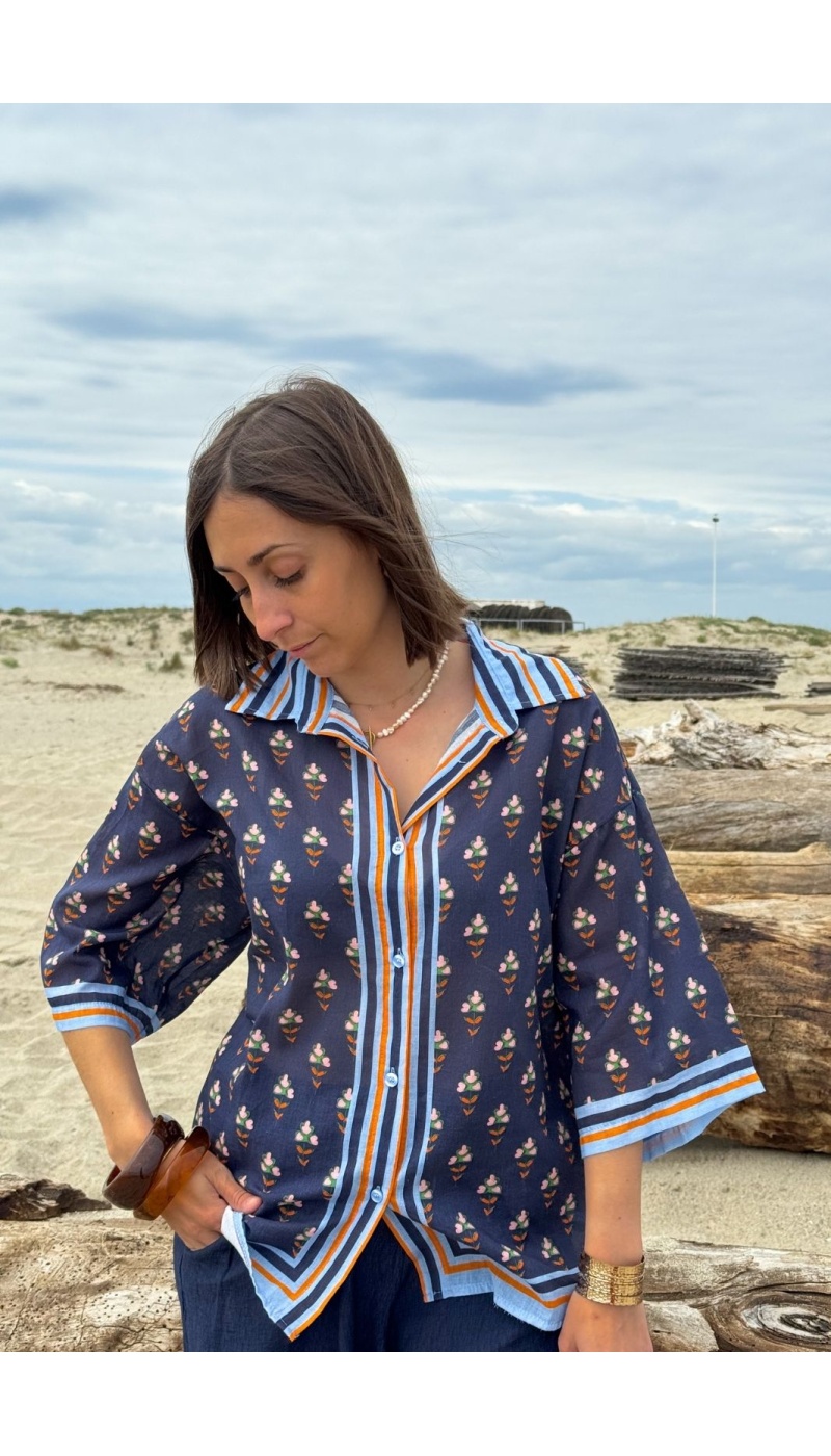 CHEMISIER FLERUS MARINE