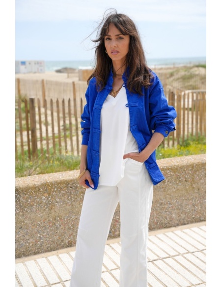 Giacca Blu Pankou Banditas ALBANU