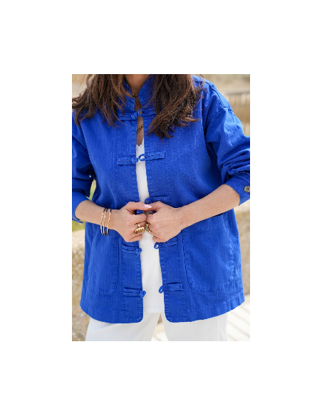 Veste Bleu Pankou Banditas ALBANU