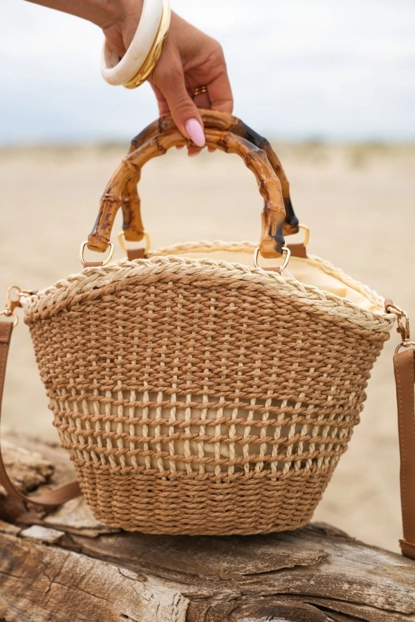 Sac Mini Cabas Beige PAXOS