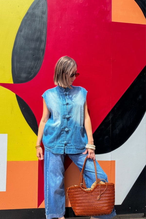JEANSJACKEN FÜR DAMEN SSMANC DENIM