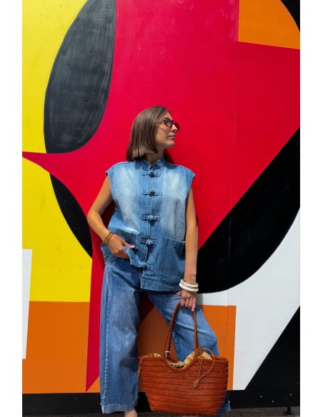 CHAQUETAS VAQUERAS MUJER SSMANC DENIM