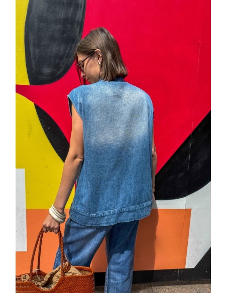 JEANSJACKEN FÜR DAMEN SSMANC DENIM