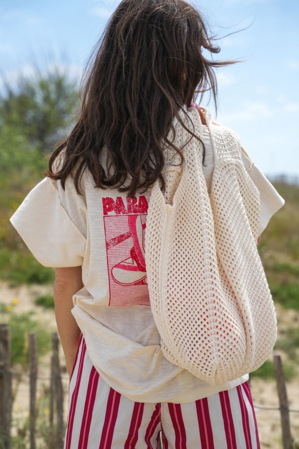 Sac Crochet Ecru LIVIA