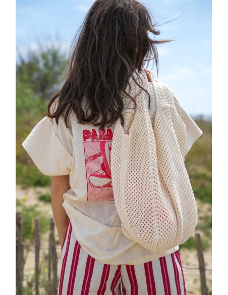 Sac Crochet Ecru LIVIA