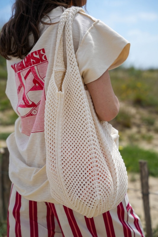 Sac Crochet Ecru LIVIA 2