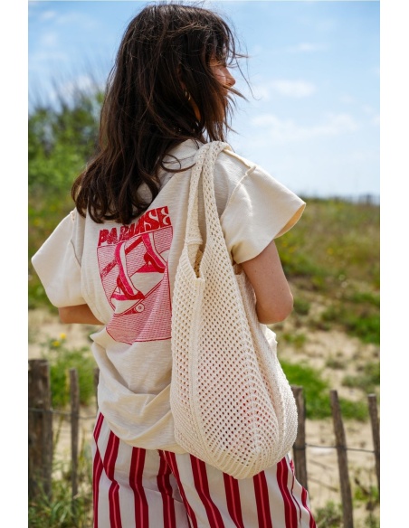 Sac Crochet Ecru LIVIA