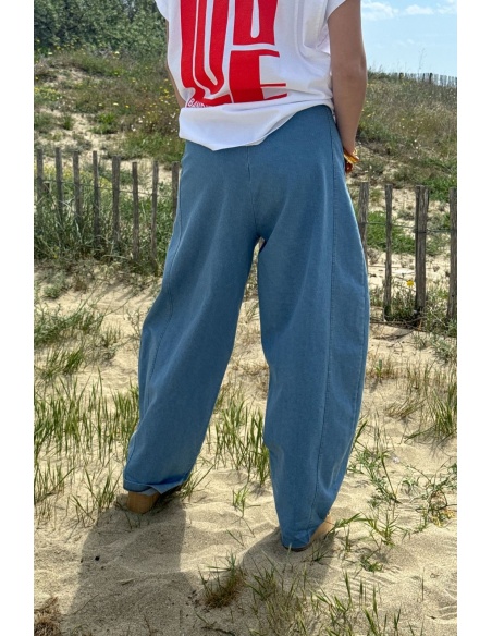 PANTALON FEMME CLOU DENIM
