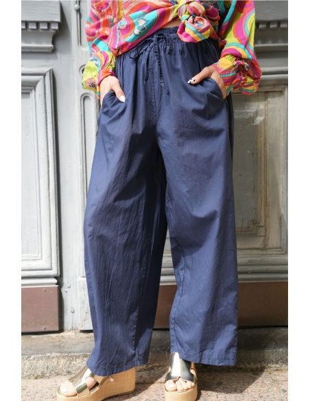 Pantalon Large Marine FLORENCIA