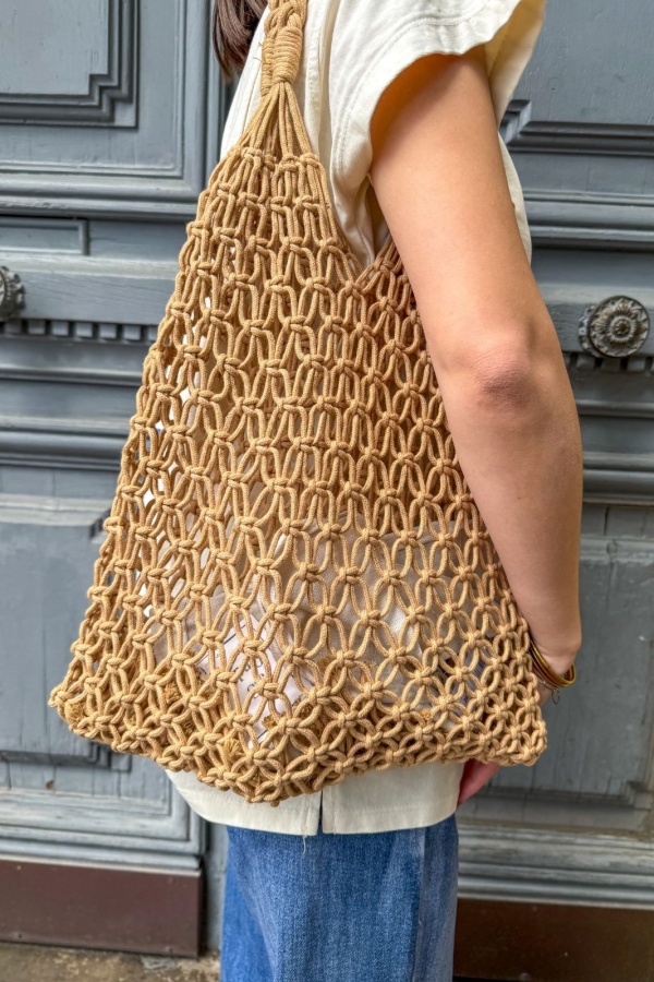 Sac Filet Beige ADEEL