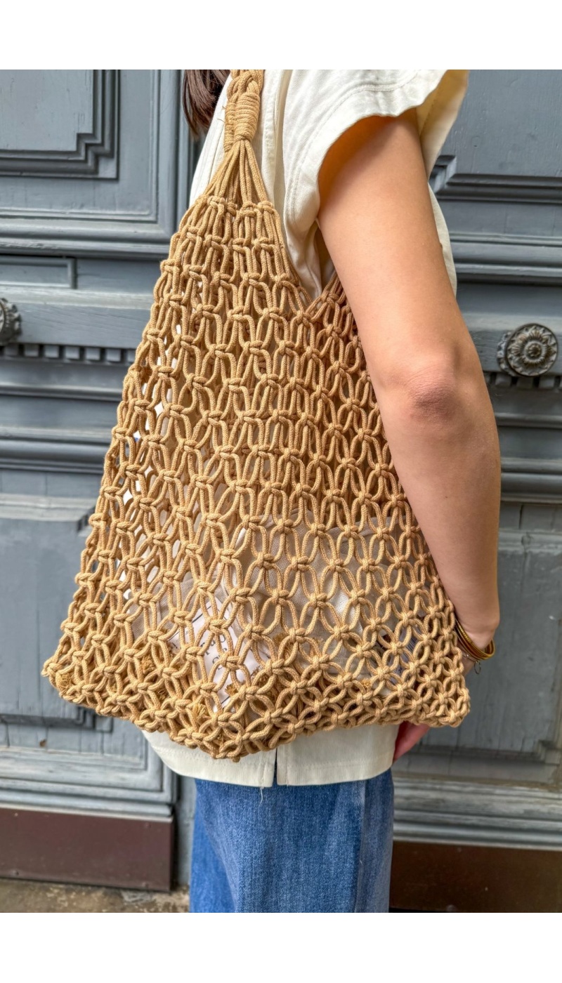 Sac Filet Beige ADEEL