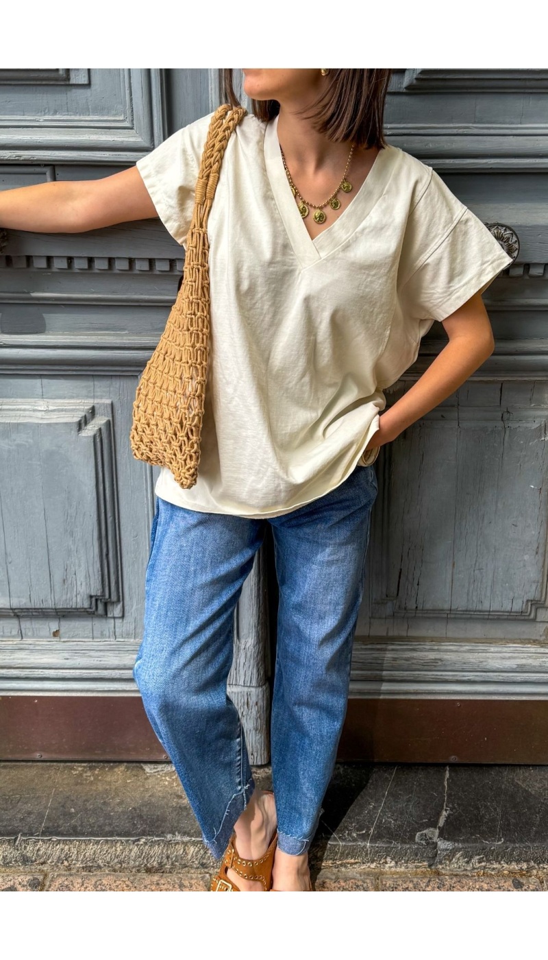 Sac Filet Beige ADEEL