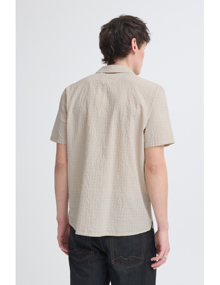 Chemise Carreaux Beige BHBARNY