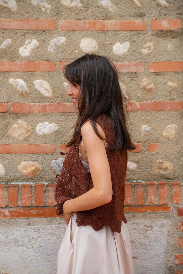 HAUTS CROCHE MARRON E26 2