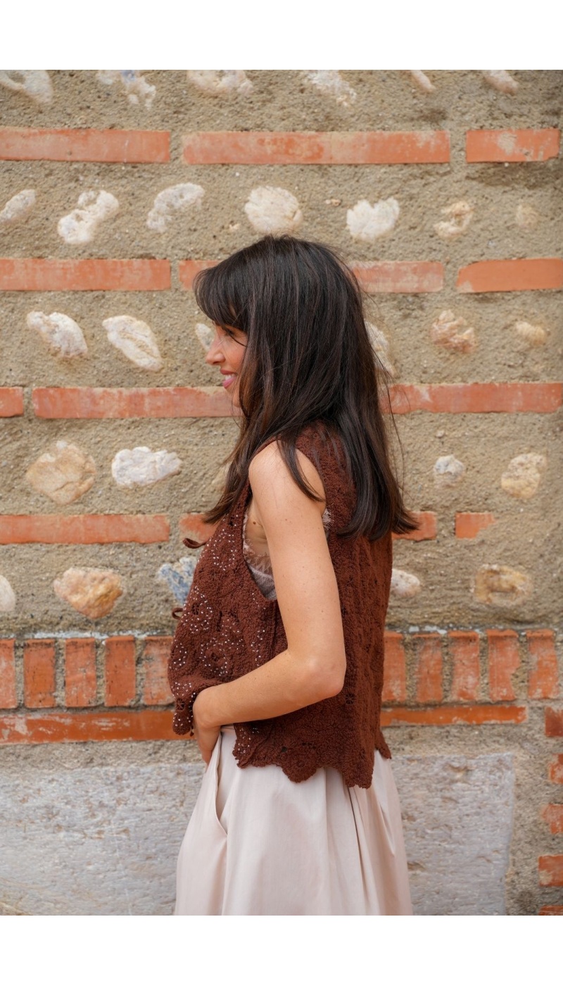 HAUTS CROCHE MARRON E26