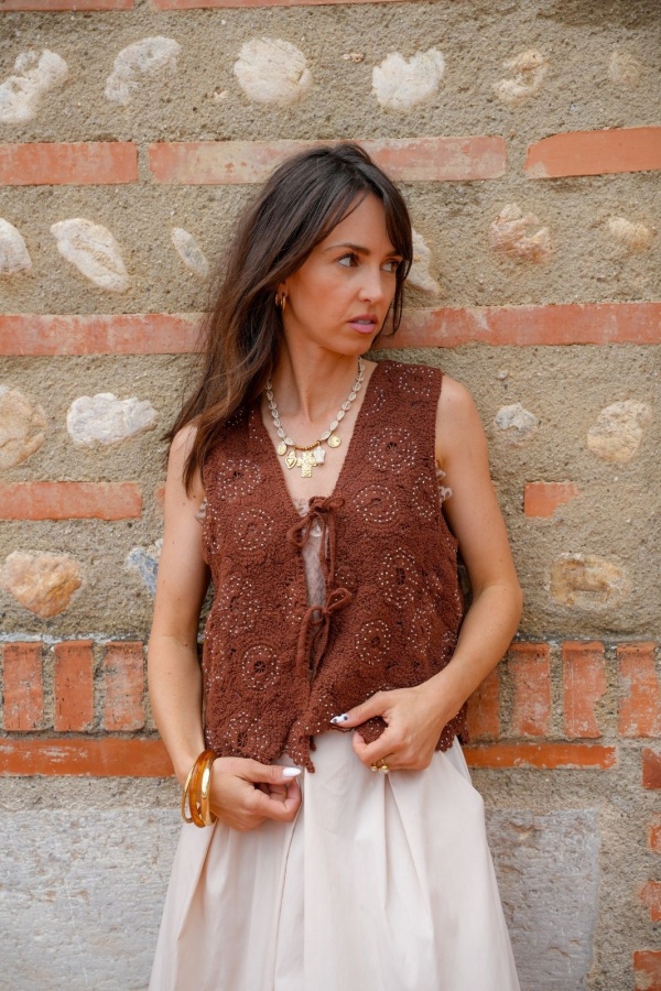 HAUTS CROCHE MARRON E26