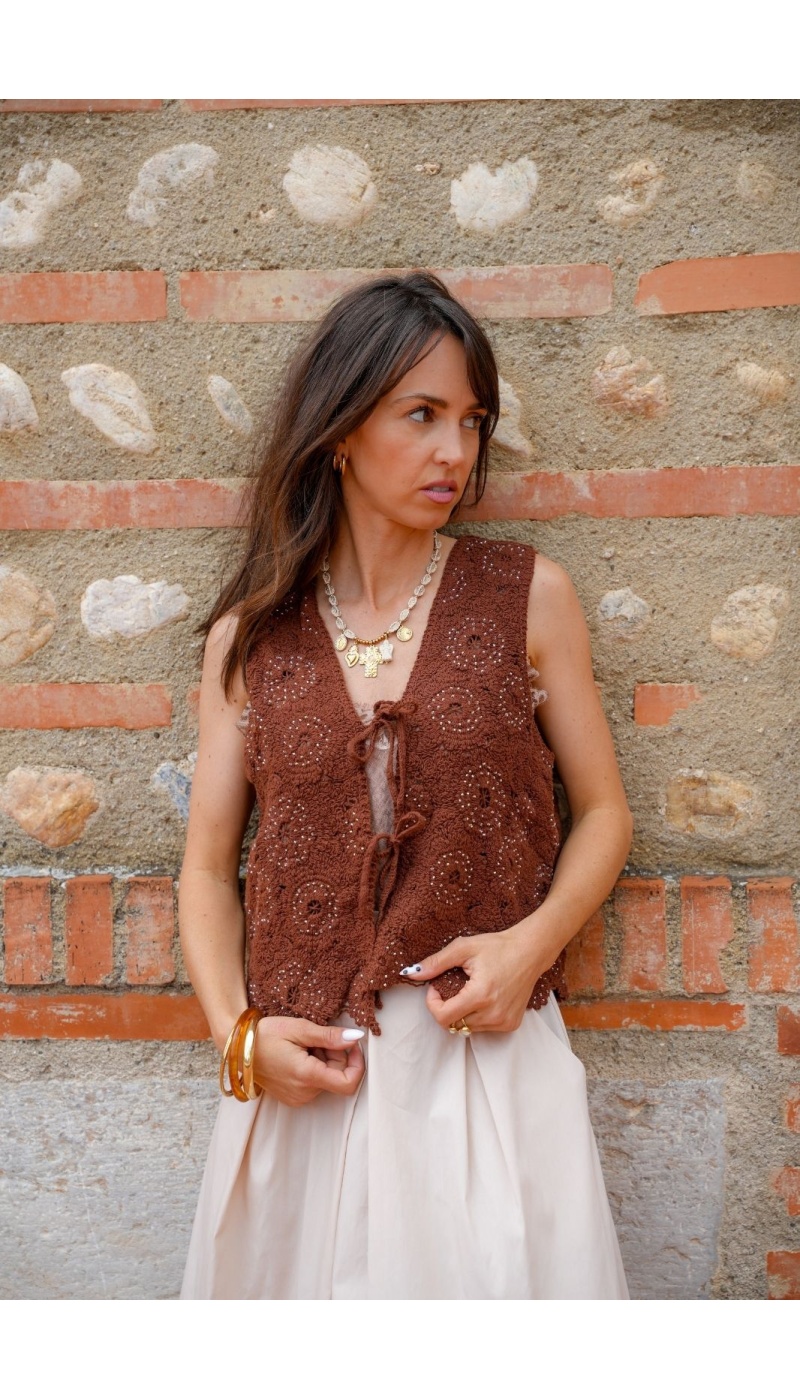 HAUTS CROCHE MARRON E26