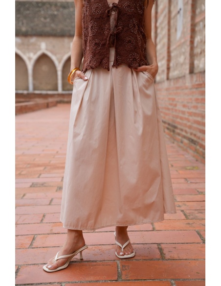 JUPES FEMME UNI BEIGE E26