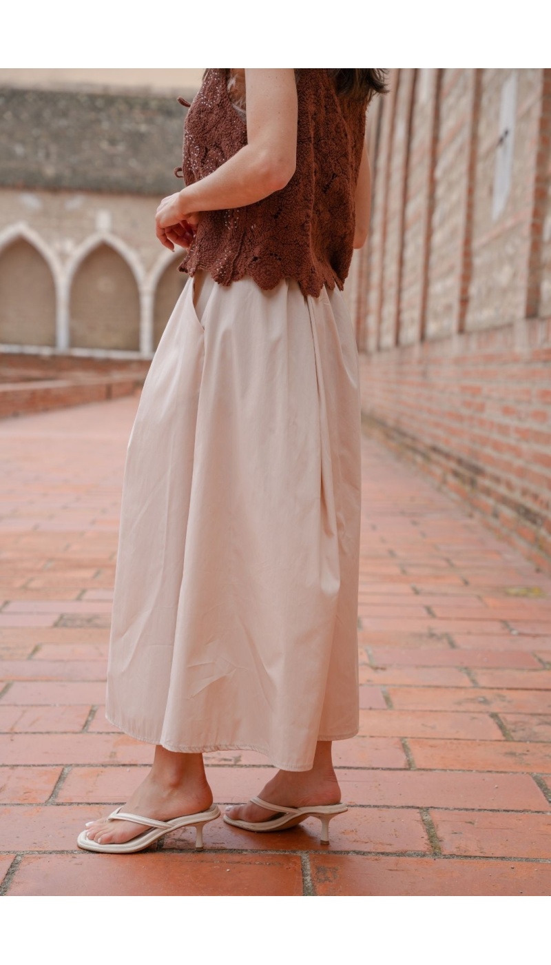 JUPES FEMME UNI BEIGE E26