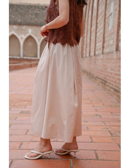 JUPES FEMME UNI BEIGE E26