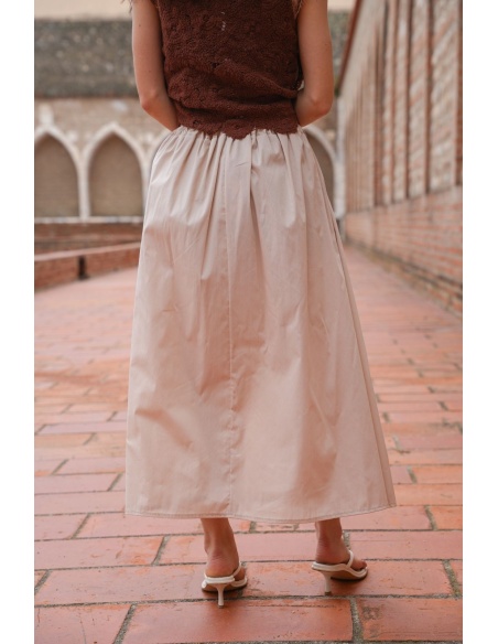 JUPES FEMME UNI BEIGE E26