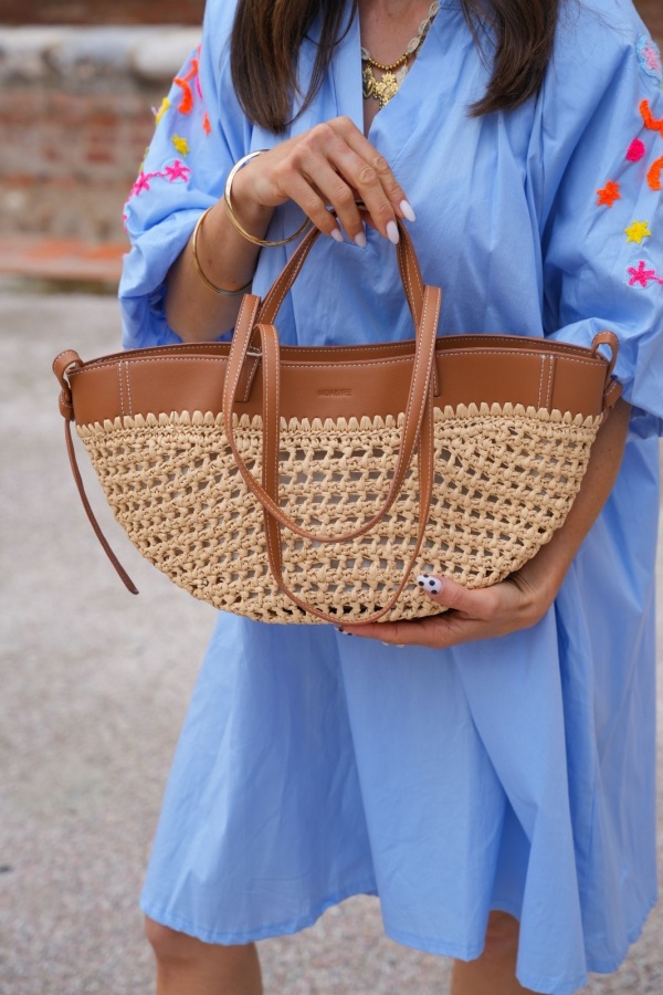 SACS CUIR NATURE CAMEL E26