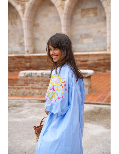 ROBES FEMME BRODE CIEL E26