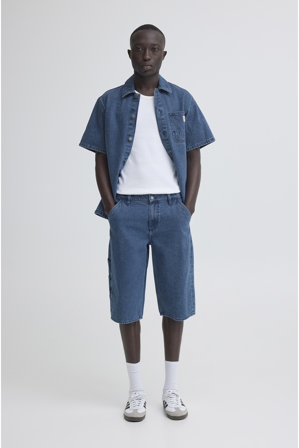 SHORTS HOMME JEANS BLEUR E26