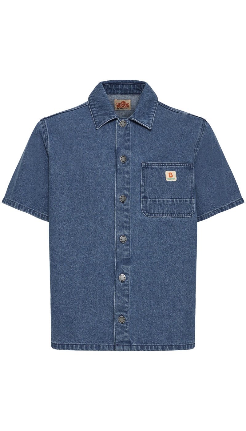 Chemise Denim Middle Blue BHMIGS