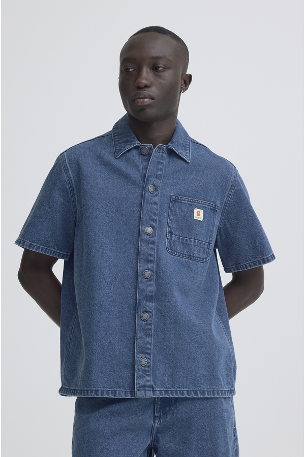 VESTES HOMME JEANS BLEU E26 2