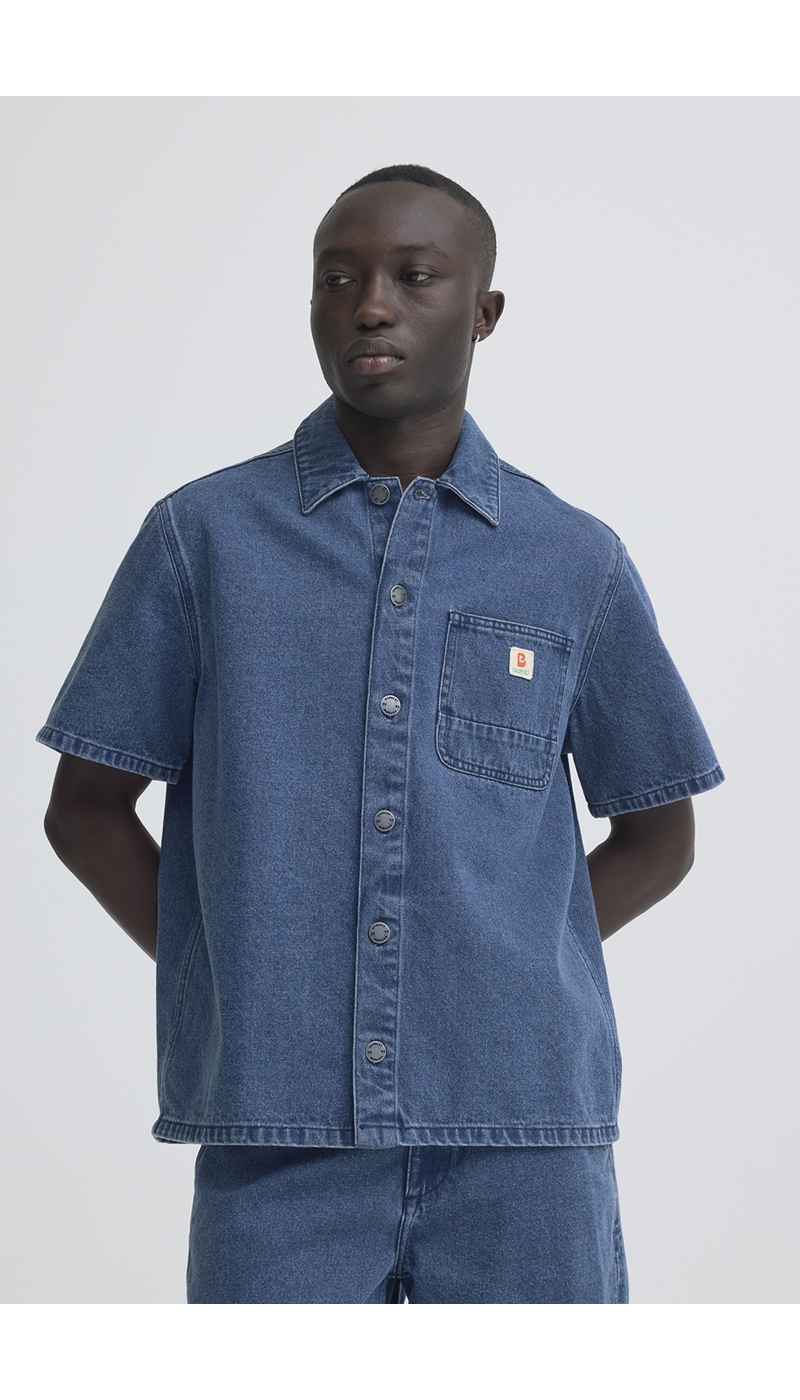 Chemise Denim Middle Blue BHMIGS