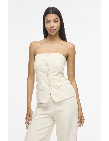 VILA A/S  BIRCH GILETS SUR MESURE