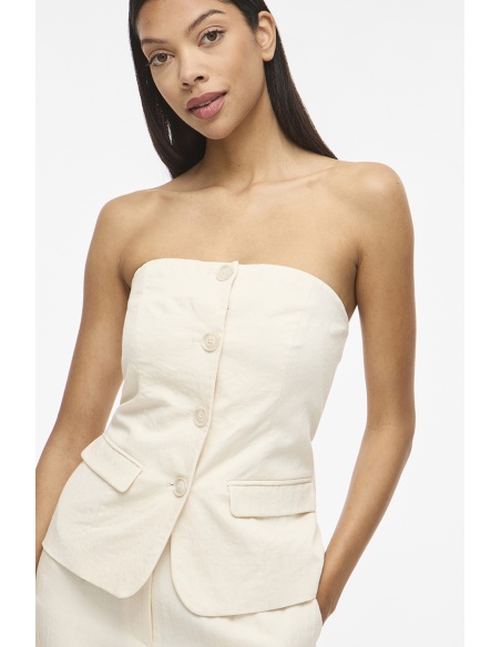 VILA A/S  BIRCH GILETS SUR MESURE