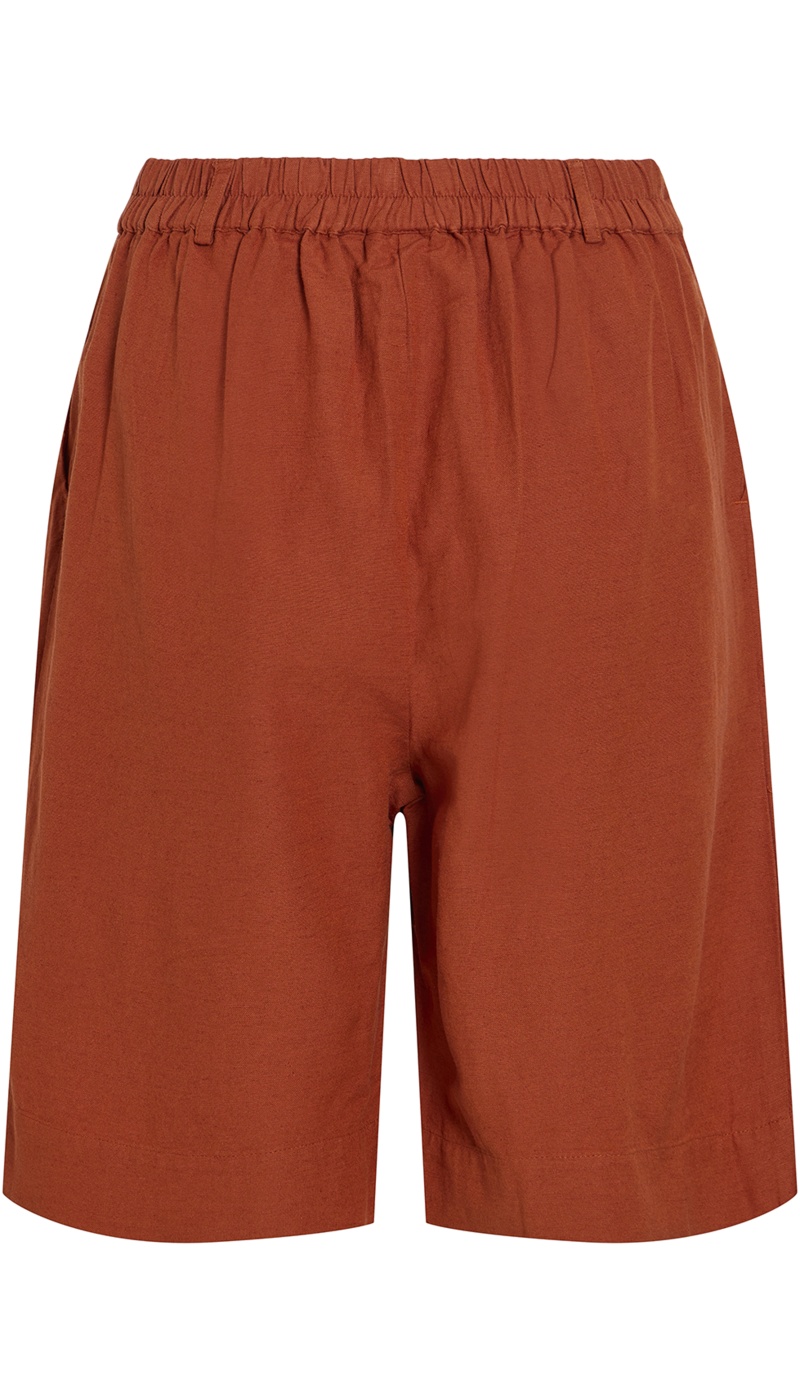 SHORTS BURNT BRICK