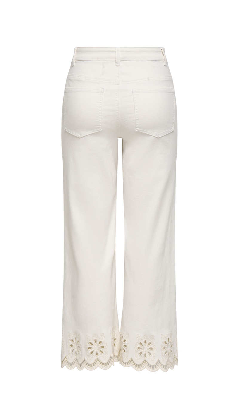 JEANS DENIM WHITE E26