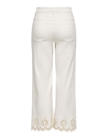 JEANS DENIM WHITE E26