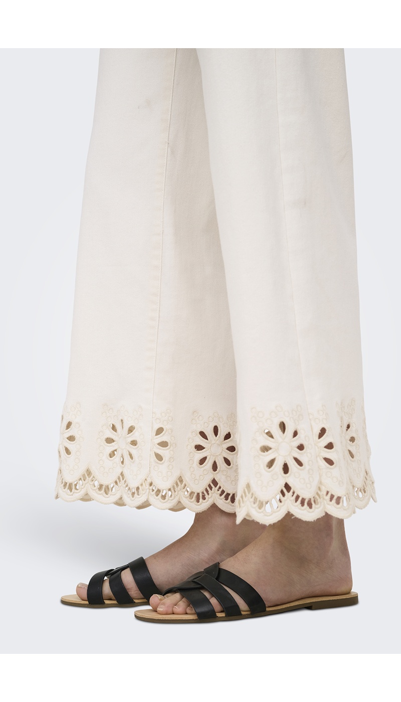 JEANS DENIM WHITE E26