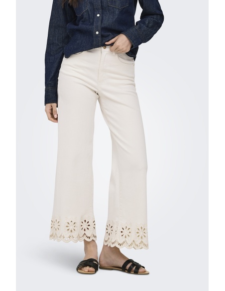 JEANS DENIM WHITE E26
